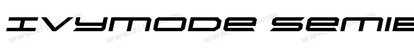 IvyMode semiBoldItal字体转换